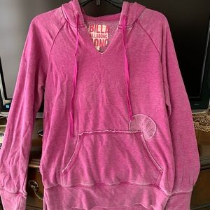Billabong faded pink/purple hoodie